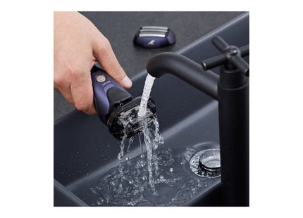 Panasonic Es-Lv67-A803 Depiladora Para La Barba Mojado Y Seco Negro, Púrpura