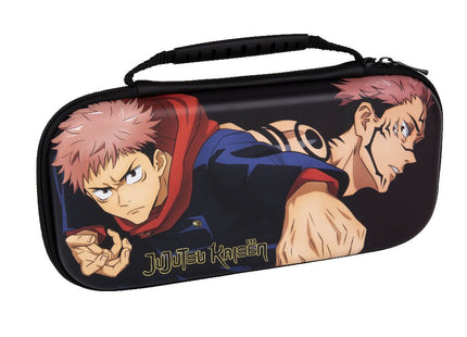 Funda Konix Switch Jujutsu Kaisen Compatible Con Switch Y Version Lite Red Para Amacenaje Color Negra