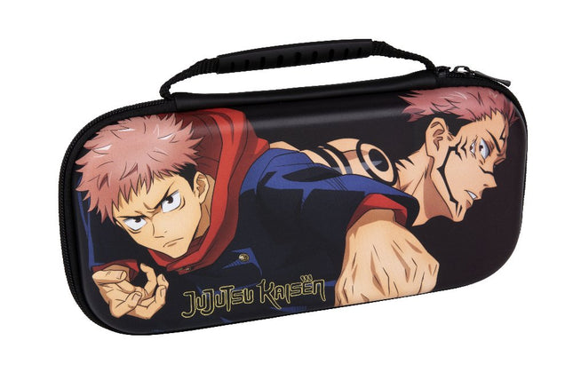 Funda Konix Switch Jujutsu Kaisen Compatible Con Switch Y Version Lite Red Para Amacenaje Color Negra