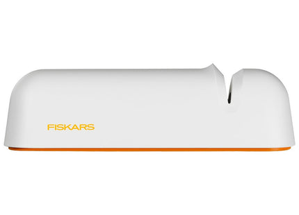 Fiskars 1014214 Afilador De Cuchillo Naranja, Blanco