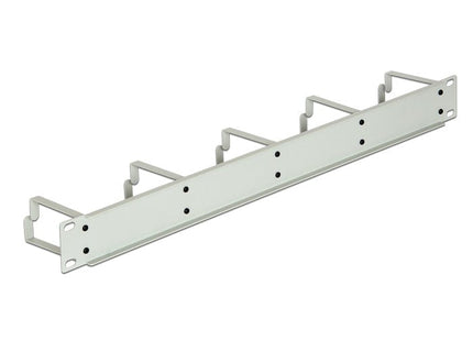 Delock 19'' Panel De Gestión De Cables 1u Gris