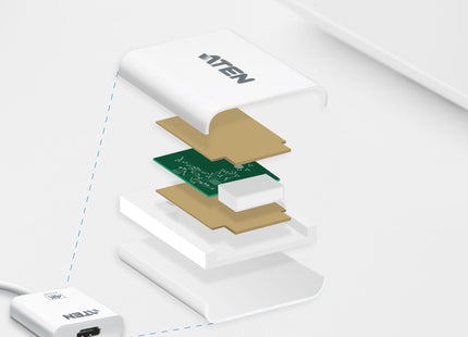 Adaptador Activo Mini Displayport A Hdmi 4k Aten Vc981