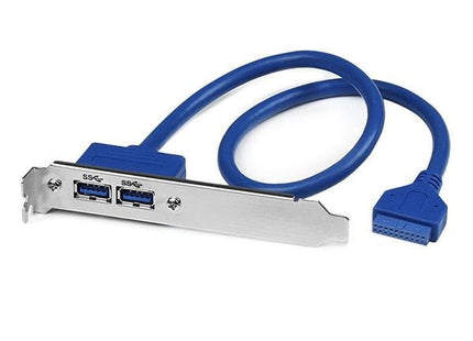 Startech Cabezal Bracket 2 Puertos Usb 3.0 Supers