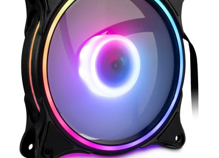 EAN 4260455646208 - Inter-Tech Argus RS-08 Carcasa del ordenador Ventilador 12 cm Negro, Blanco 3 pieza(s) imagen 1