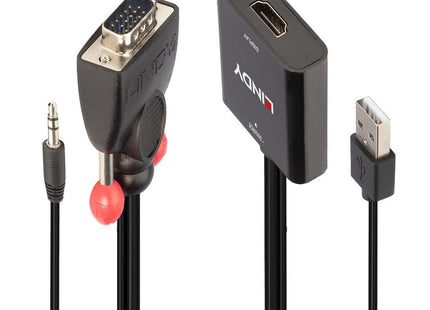 Lindy Convertidor Vga Y Audio A Hdmi