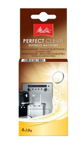 Melitta Perfect Clean, Cafeteras, Tablet, 1,8 G, Caja, 4 Pieza(S)