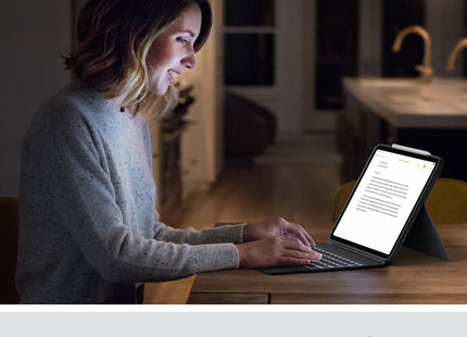 Logitech Combo Touch Funda Con Teclado Español Gris Para Ipad Pro 11" (1º/2º/3º Gen)