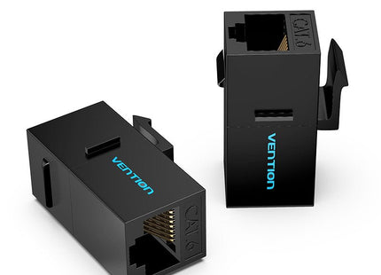 Adaptador Conector Rj45 Ipgb0-5 Cat6 Utp Rj45 Hembra Rj45 Hembra 5 Uds Negro