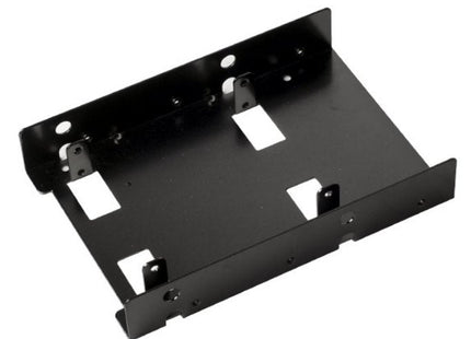 Silverstone Sst-Sdp08b Panel Bahía Disco Duro 8,89 Cm (3.5") Negro, Níquel