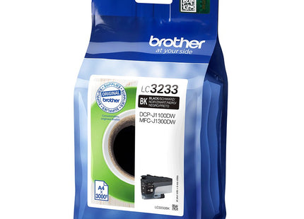 Tinta Brother  Lc3233bk Dcpj1100dw Mfcj1300dw Ori Negra