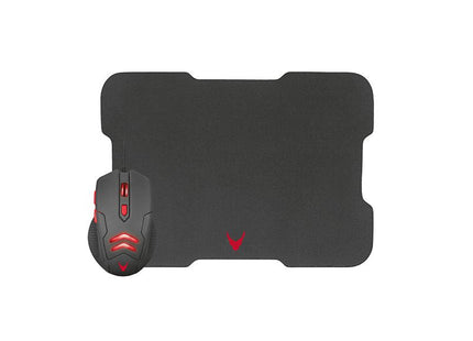 Omega Varr Kit Gaming Raton 1000 - 3200dpi + Alfombrilla Xl Negro/Rojo Vsetmpx4