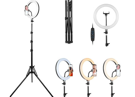 Lampara Tracer Led Ring, Con Tripode 185cm