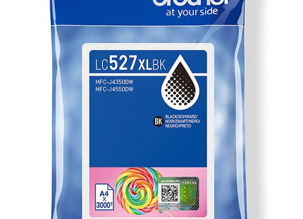 EAN 4977766839617 - Brother LC527XLBK cartucho de tinta 1 pieza(s) Original Alto rendimiento (XL) Negro imagen 1