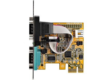 Startech 21050-Pc-Serial-Lp Tarjeta Pci-E 2 Puertos Serie 5v/12v
