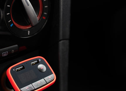 Savio Transmitter Tr-10 With Bluetooth + Car Charger 2 A