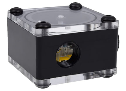 Alphacool Indicador De Flujo Eisflügel G1/4 Cuadrado - Acetal Negro