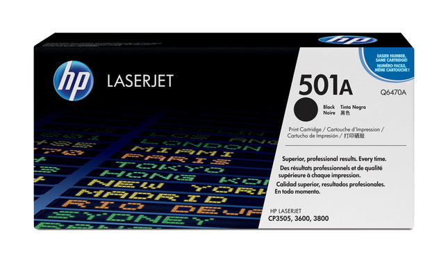 Toner Original Hp Negro Q6470a