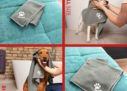 Vileda Pet Pro Paño De Microfibra Xl (Gris, Talla Xl, 65 X 100 Cm)