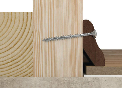 Tornillos Fischer Powerfast Ii 4,0x40 Sk Tx Tg Blvz 200 Piezas