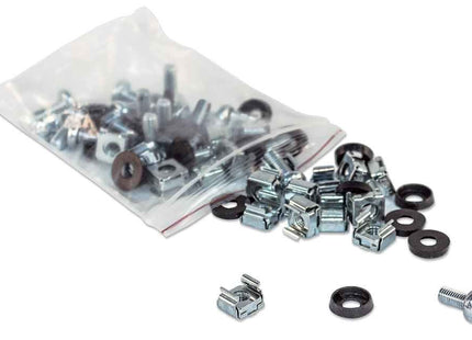 EAN 0766623713658 - Intellinet 713658 accesorio de bastidor Juego de tornillos con tuercas enjauladas imagen 1