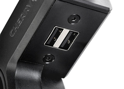 Soporte Brazo De Micrófono Cherry Ma 6.0 Uni Usb, (Negro) Ja-0850