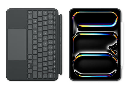 Logitech Combo Touch Caja De Teclado Y Folio Con Panel Táctil Retroiluminación Apple Smart Connector Azerty Francés Grafito Para Apple 13-Inch Ipad Pro (M4)