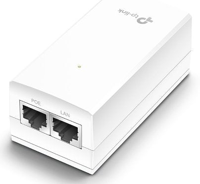 Tp-Link Adaptador Poe Pasivo Tl-Poe2412g 24v 1p Giga Con Kit De Montaje En Pared