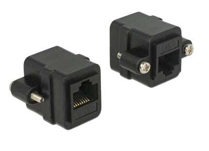 Delock Adaptador Rj45 Hembra/Hembra Cat.6 Am