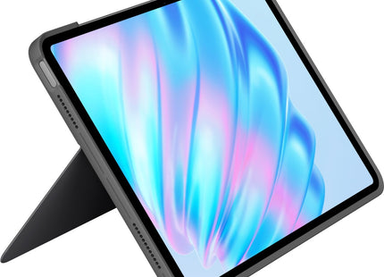 Logitech Combo Touch Caja De Teclado Y Folio Con Panel Táctil Luz Trasera Apple Smart Connector Qwerty Español Gris Oxford