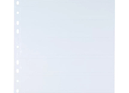 Herma Negative Pockets  Pp Clear 100 Sheets/5-Strips         7767 Hojas