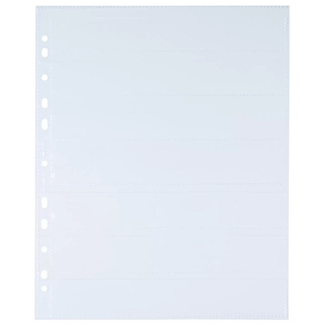 Herma Negative Pockets  Pp Clear 100 Sheets/5-Strips         7767 Hojas