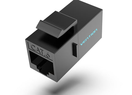 Adaptador Conector Rj45 Ipgb0-5 Cat6 Utp Rj45 Hembra Rj45 Hembra 5 Uds Negro