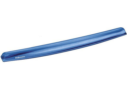 Reposamunecas Teclado Gel Crystal Azul