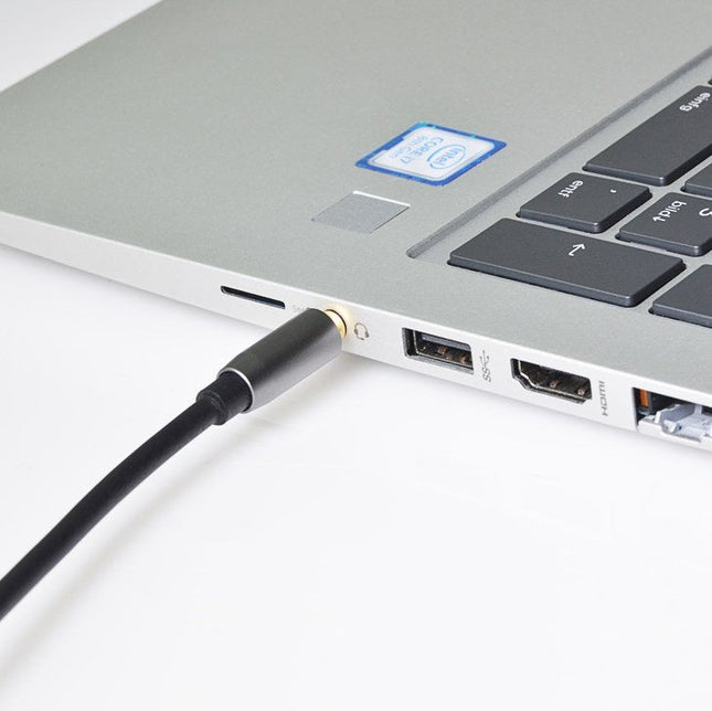 Cable Adaptador Helos, Conector De 3,5 Mm / 2 Conectores De 3,5 Mm, Premium, Negro