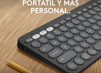 EAN 5099206111127 - Logitech 920-011827 teclado Universal RF Wireless + Bluetooth QWERTY Español Grafito imagen 7