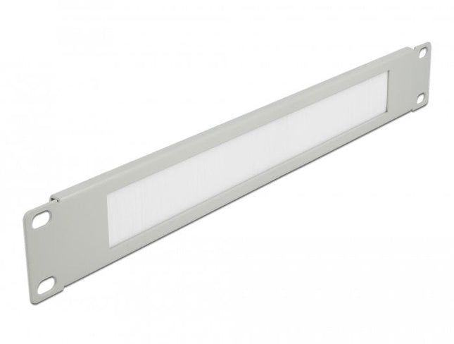 Delock Tira De Cepillo Para Administración De Cables De 19" 1u Gris