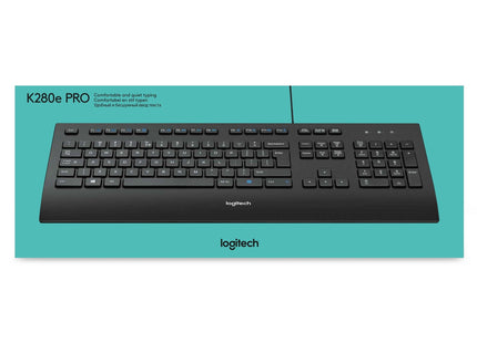EAN 5099206046856 - Logitech K280E Pro f/ Business teclado Oficina USB QWERTY Internacional de EE.UU. Negro imagen 12