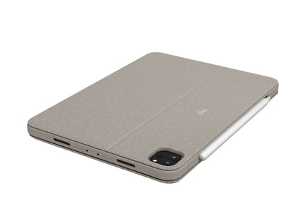 Logitech Combo Touch Caja De Teclado Y Folio Con Panel Táctil Luz Trasera Apple Smart Connector Qwertz Suizo Arena Para Apple Ipad Pro De 11" (1ª Generación 2ª Generación 3ª Generación)