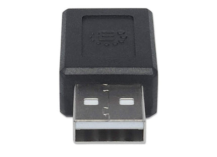 EAN 0766623354653 - Manhattan 354653 cambiador de género para cable USB A USB C Negro imagen 3
