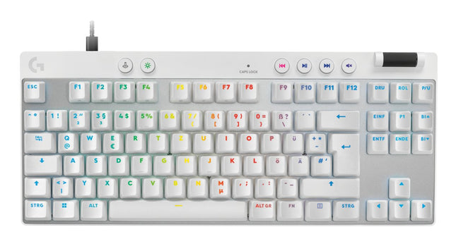 Logitech Teclado 920-013240 / G Pro X Rapid Tkl Blanco