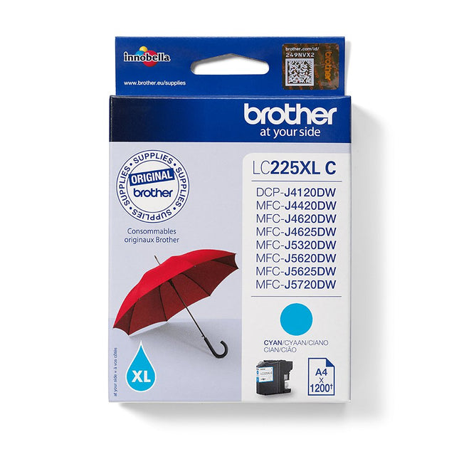 Brother Tinta Original Lc 225xl Mfcj44ss Cian Xl