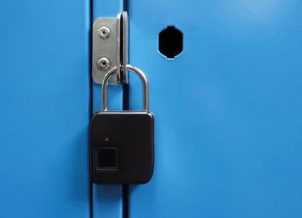 Cerradura De Huella Digital Schwaiger Con Grillete De Acero