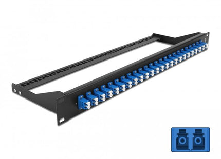 Delock 19" Lwl Patchpanel 24 Port Lc Duplex Aal