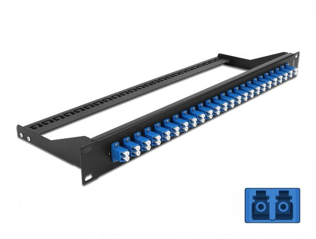 Delock 19" Lwl Patchpanel 24 Port Lc Duplex Aal