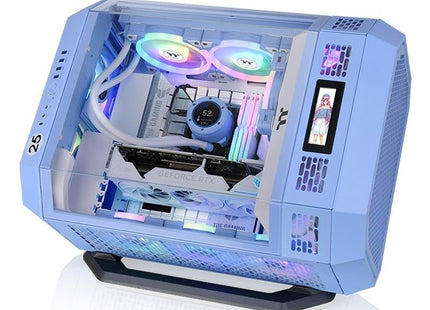 Kit De Soporte De Chasis Thermaltake Para The Tower 600 Hydrangea Blue Negro Azul, Para Colocación Horizontal Ac-076-Onfnan-A1