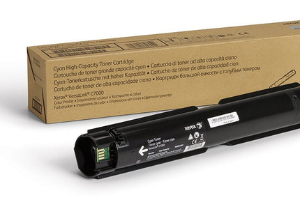 Xerox Versalink C7000 Tóner Cian Capacidad Extra (10100 Páginas)