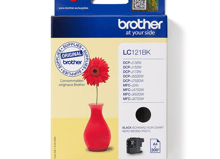EAN 4977766723183 - Brother LC121BK cartucho de tinta 1 pieza(s) Original Negro imagen 1