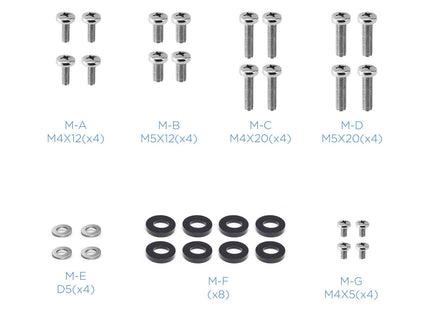 Tooq Soporte Vesa Para Mini Pc - Peso Max 3kg - Vesa 100x100 - Negro