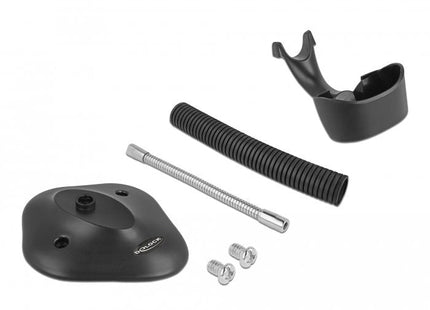 Delock Soporte Para Escáner De Código De Barras Con Soporte Flexible Negro