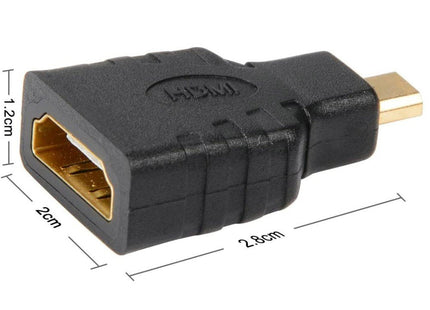 Adaptador Techly Hdmi F A Hdmi Micro D Mecker